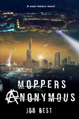 Moppers Anonymous book cover scifi dystopia near future novel
